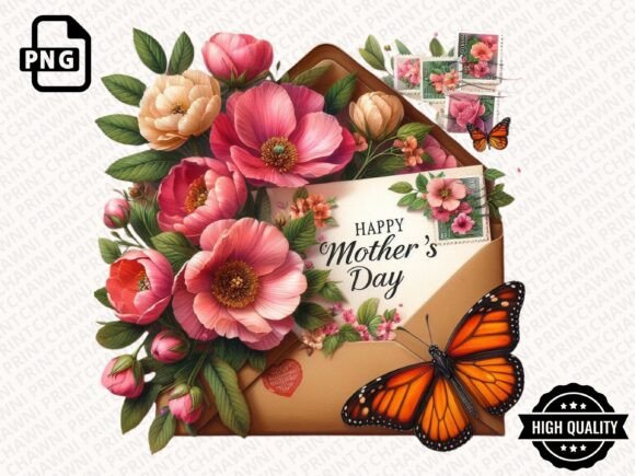 Download Mother's Day Floral Clipart PNG - Floral Collection