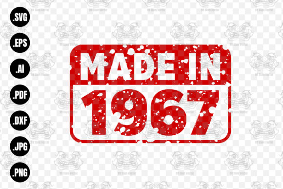 Download Made in 1967 Rubber Texture Stamp&nbsp; &nbsp; - 1967 Collection